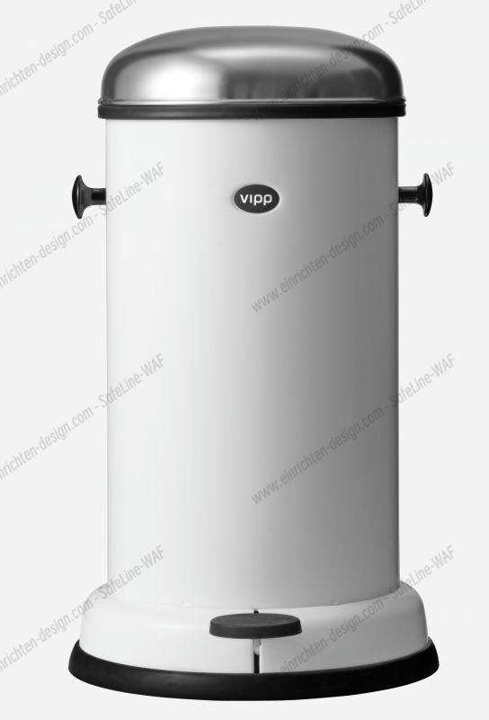 Pedal bin 14L / WHITE Vipp SINGLE PIECES